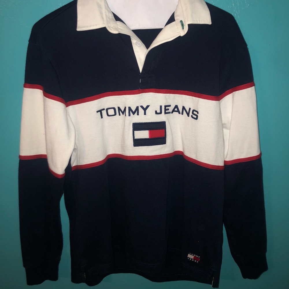 Tommy Jeans, Tommy Hilfiger Collared Long Sleeve